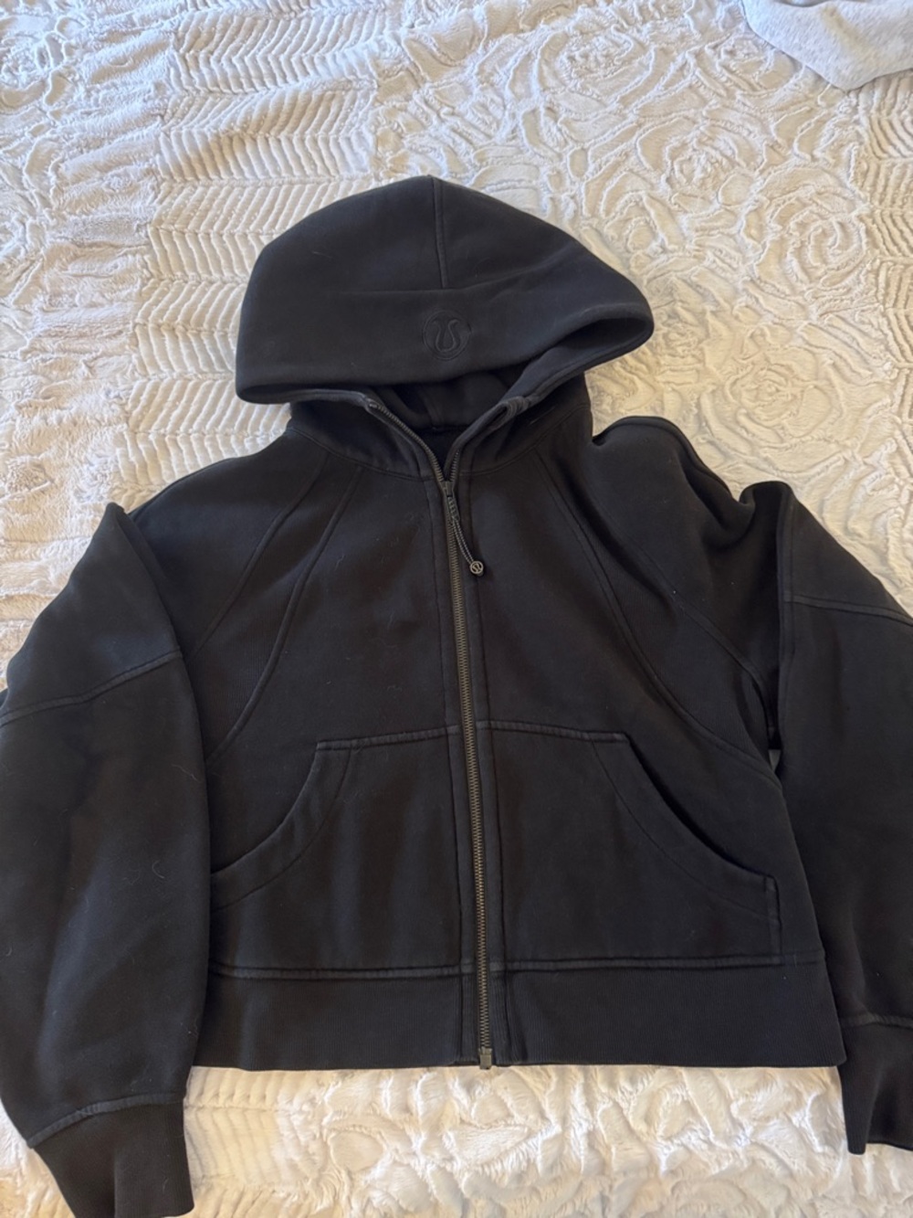 lululemon athletica Black Full-Zip Hoodie